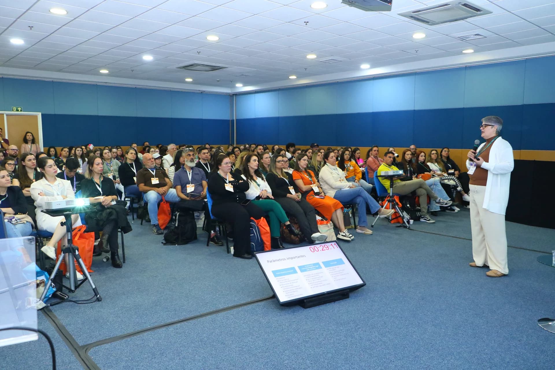 Palestra em sala de atualização profissional — MEDVEP
