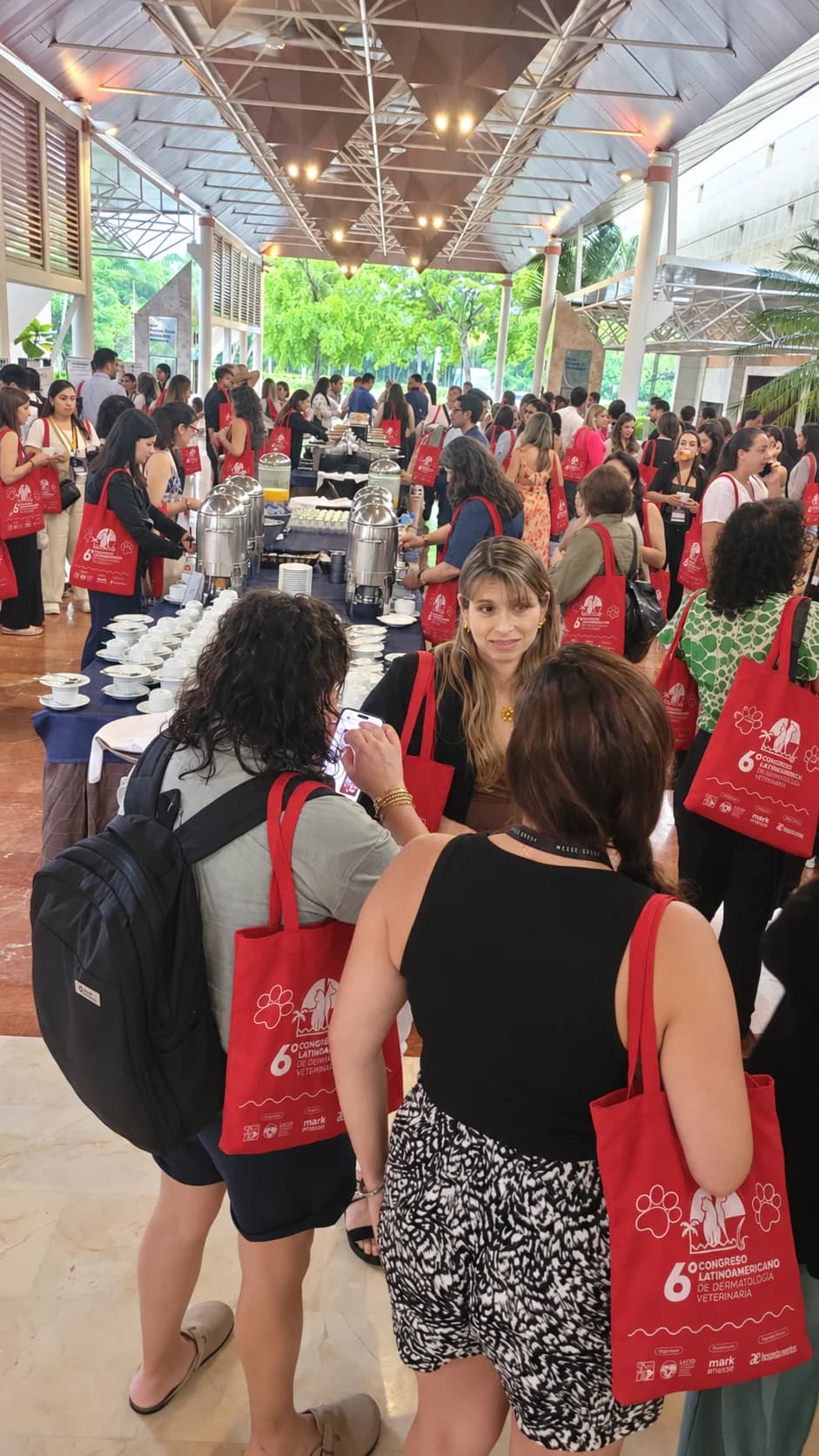 Participantes durante o intervalo da programação — SLDV