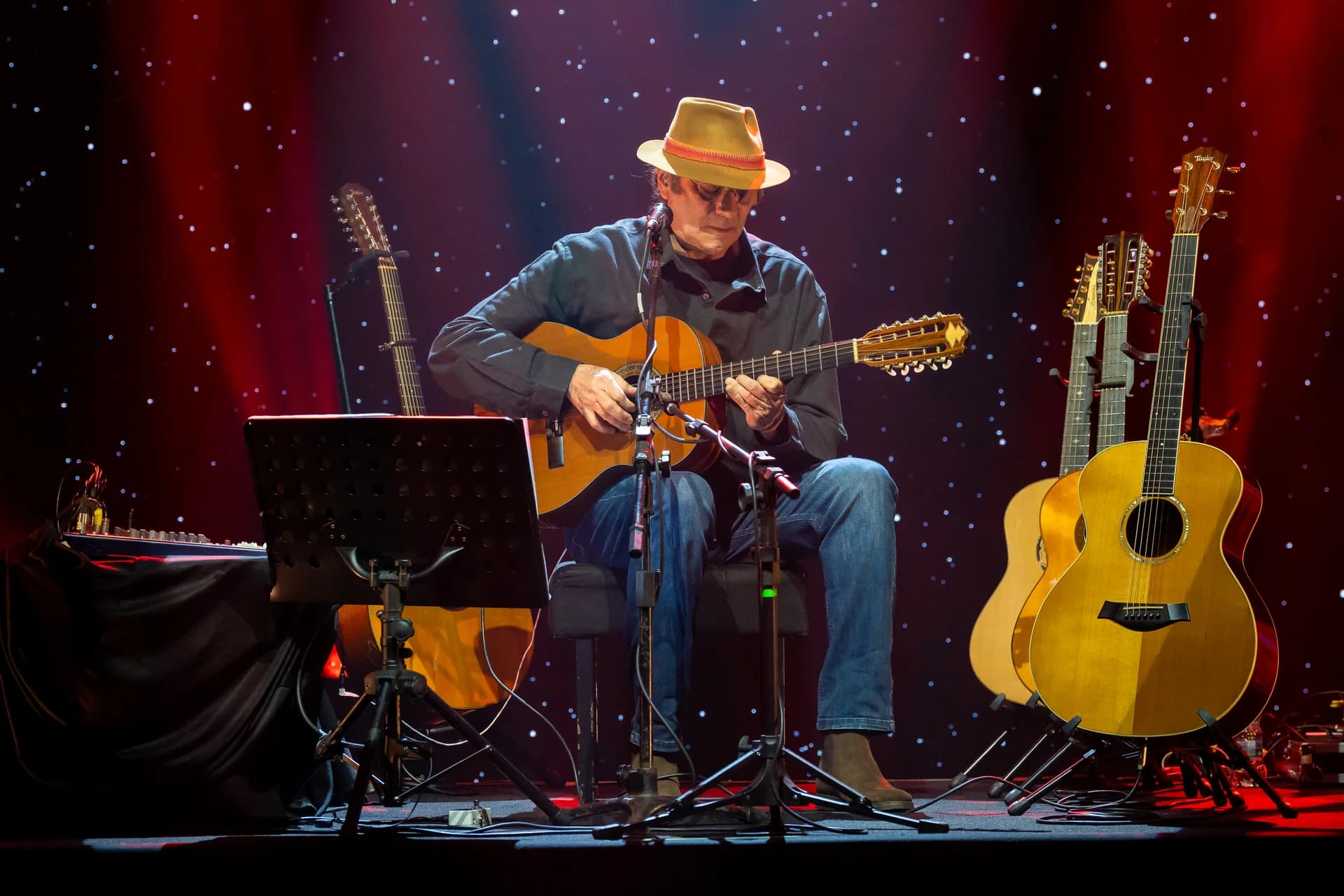 Apresentação musical de Almir Sater — Expo + Indústria